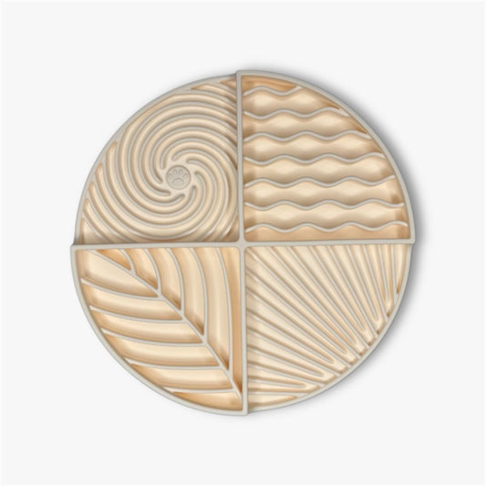 Swirly - Cream | Lick Mat